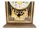 Religious clock cartel wood brass bust Louis XIV allegories late 17th century