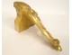 Series 4 wall light consoles, corner stands, carved gilded wood, 19th century