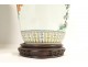 Pair of Chinese porcelain baluster vases with birds and peonies Qianlong, late 19th century
