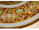 Paris porcelain plate Viollet-le-Duc Gothic Charles X 19th