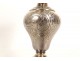 Solid silver chalice Minerva fleur-de-lys cross wheat flowers 290gr 19th century