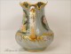 Broc toilet Limoges porcelain flowers NAPIII 19th