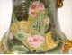 Broc toilet Limoges porcelain flowers NAPIII 19th