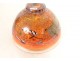 Blown glass cup Kosta Boda Berti Vallien Satellite Denmark 20th century