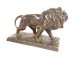 Bronze sculpture Hippolyte Marius Galy roaring lion animal 19th century