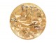 Round box porcelain Satsuma Japan characters gilding Meiji signed XIXth