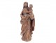 Carved oak sculpture Virgin and Child North France Haute Epoque 17th century