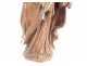 Carved oak sculpture Virgin and Child North France Haute Epoque 17th century