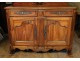 Buffet Louis XV walnut Lyonnais, eighteenth