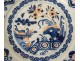 Delft earthenware plate dish Atelier Le Cerf Asian landscape decor 18th century