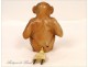 Pilot lamp porcelain décor monkey sitting 20th