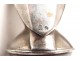 Service bell switch silver bronze owl Art Deco 20th century