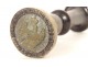 Bronze seal stamp Justice Peace Canton Pontrieux Côtes du Nord eagle 19th century