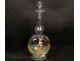 Crystal glass decanter Coq Gilding Expo 19th