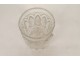 Crystal glass tumbler molded crystal-ceramic crucifixion Christ 19th century