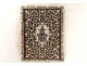Vizagapatam Indian card case horn ivory threads Krishna late 19th century