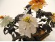 Decorative bonsai agate cloisonné flower pot China Etruscan Vase 19th century