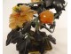 Decorative bonsai agate cloisonné flower pot China Etruscan Vase 19th century