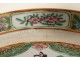 Chinese Cantonese porcelain covered dish with butterfly and bird characters, 19th century