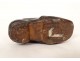Small sculpture shoe terracotta mouse dormice 19th century