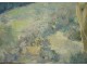 HSC painting André Laigneau de Villeneuve naked woman landscape hills 20th century