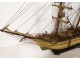 Model ship of a Catalan two-masted sailing ship, schooner Pailebot Marco, late 19th century