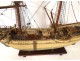 Model ship of a Catalan two-masted sailing ship, schooner Pailebot Marco, late 19th century