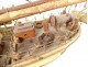 Model ship of a Catalan two-masted sailing ship, schooner Pailebot Marco, late 19th century
