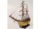 Model ship of a Catalan two-masted sailing ship, schooner Pailebot Marco, late 19th century