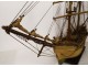 Model ship of a Catalan two-masted sailing ship, schooner Pailebot Marco, late 19th century