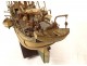 Model ship of a Catalan two-masted sailing ship, schooner Pailebot Marco, late 19th century