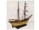 Model ship of a Catalan two-masted sailing ship, schooner Pailebot Marco, late 19th century
