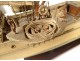 Model ship of a Catalan two-masted sailing ship, schooner Pailebot Marco, late 19th century