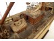 Model ship of a Catalan two-masted sailing ship, schooner Pailebot Marco, late 19th century