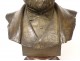 Bronze bust sculpture Victor Poitevin Reims Chavalliaud Bingen founder 19th