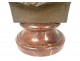 Bronze bust sculpture Victor Poitevin Reims Chavalliaud Bingen founder 19th
