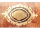 Tea box inlaid with mother-of-pearl and brass Maison Giroux Paris Napoleon III 19th century
