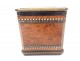 Tea box inlaid with mother-of-pearl and brass Maison Giroux Paris Napoleon III 19th century