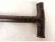 Large carved wooden paddle Dayak islands Borneo Indonesia Asia 20th century