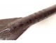 Large carved wooden paddle Dayak islands Borneo Indonesia Asia 20th century