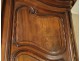 Port Nantaise cabinet solid mahogany from Cuba, eighteenth