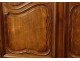 Port Nantaise cabinet solid mahogany from Cuba, eighteenth