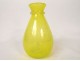 Blown glass vase Silice Creation 1996 Biot Operto vintage 20th century