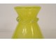 Blown glass vase Silice Creation 1996 Biot Operto vintage 20th century