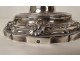 Pair of silver candlesticks from the Farmers General Paris MA. Leroy 1780