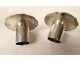 Pair of silver candlesticks from the Farmers General Paris MA. Leroy 1780