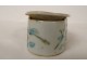 Chinese porcelain cricket box, children&#39;s figures, flowers, 19th century