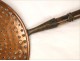 Copper Colander wooden handle 18th