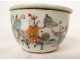 Round cricket box Chinese porcelain Lao-Tzu dragon characters 19th century