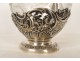 Louis XV crystal ewer, solid silver, Minerva H. Lapeyre Art Nouveau, 19th century